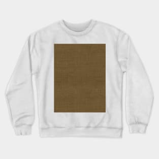 Natural Brown Christmas Burlap Cloth Crewneck Sweatshirt